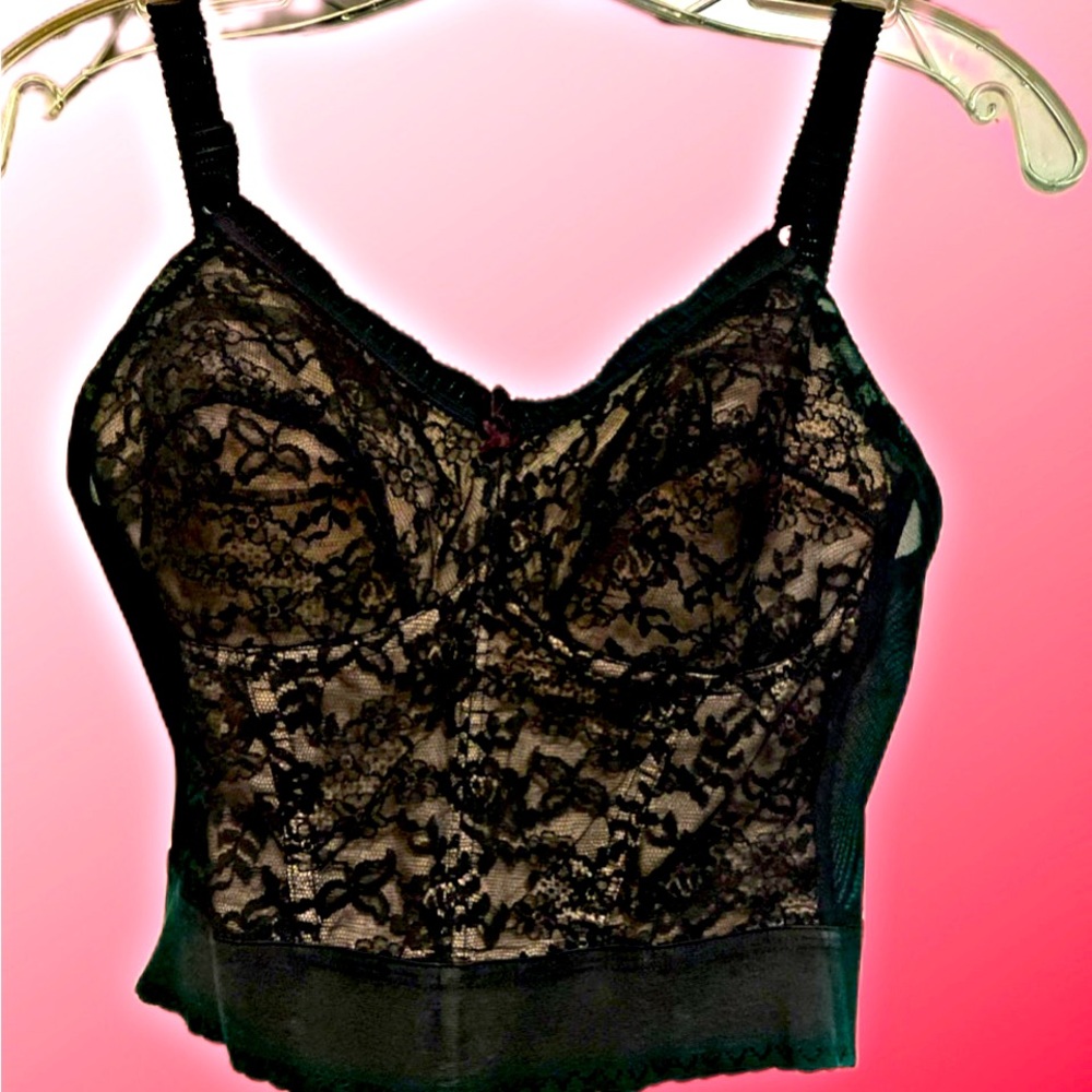 Vintage (50’s-60’s) Vassarette bustier.